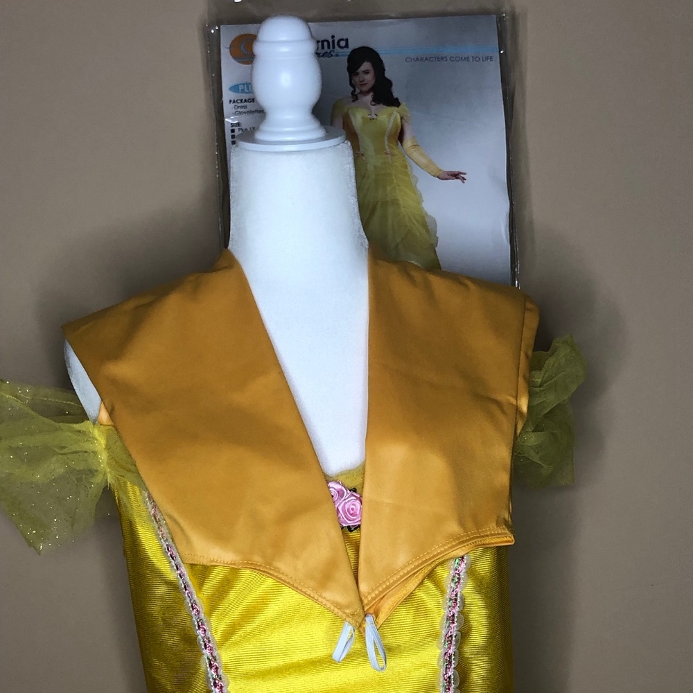 Beauty and the Beast Belle Yellow Long Dress - Picture 6 of 7